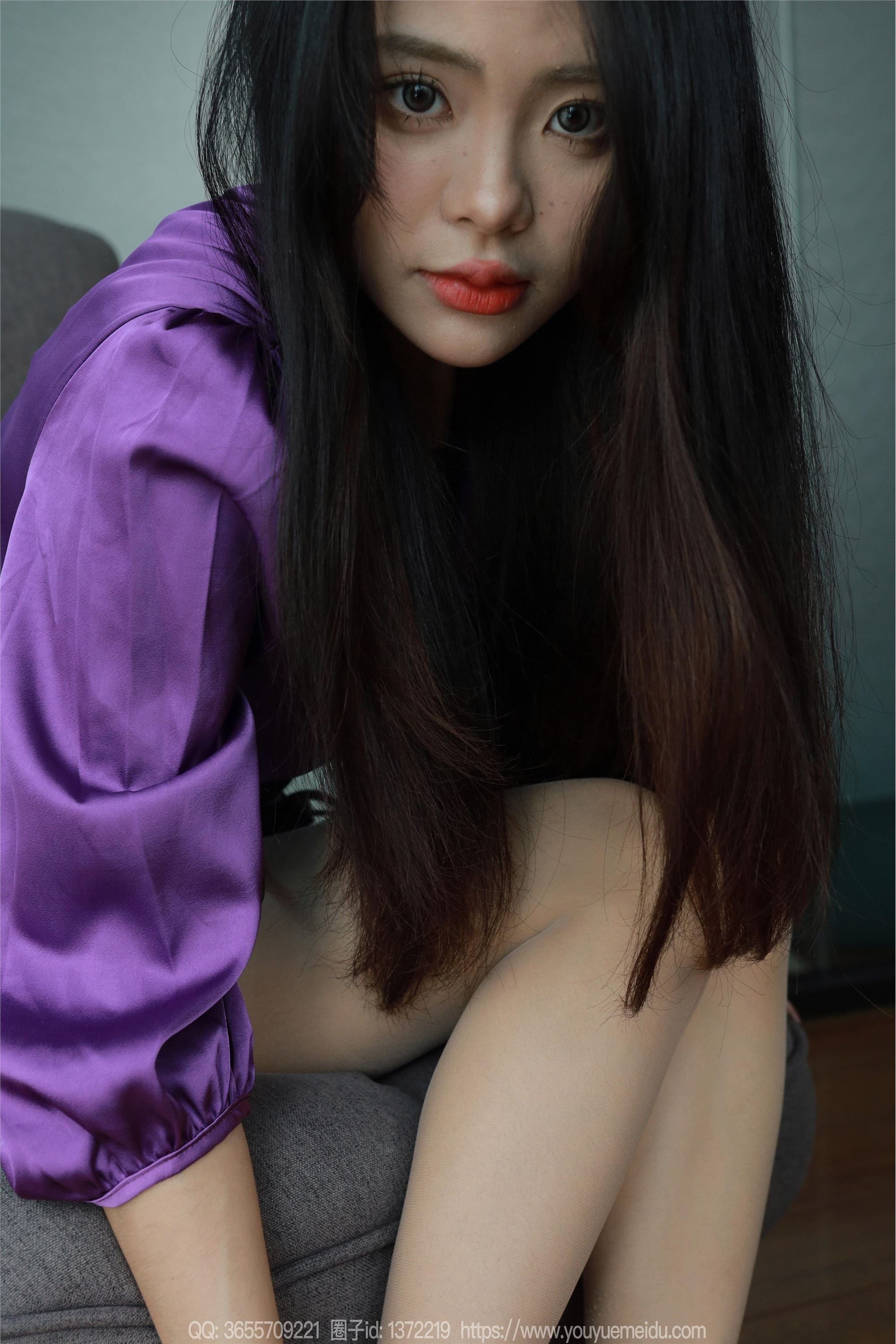 IESS异思趣向  2023.10.18 丝享家 1562 兔兔《紫色韵味》